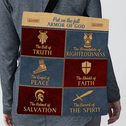 Gospel Of Peace - Christian Tote Bag GTTJS10150