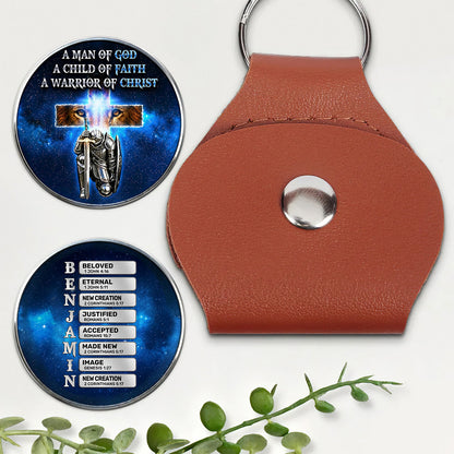 A Man Of God - Personalized Pocket Hug Keepsake