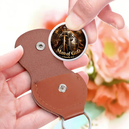 Man of God - Personalized Pocket Hug Keepsake