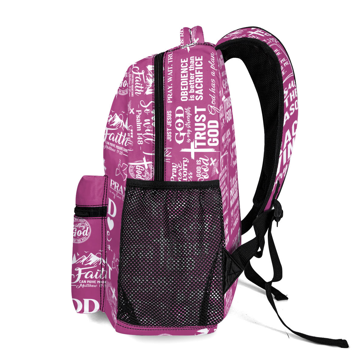 Trust God - Personalized Backpack Faith Christian - Gift for Girls