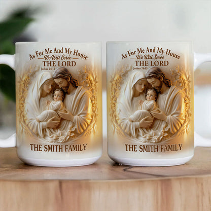 As For Me And My House - Christian Faith Mug