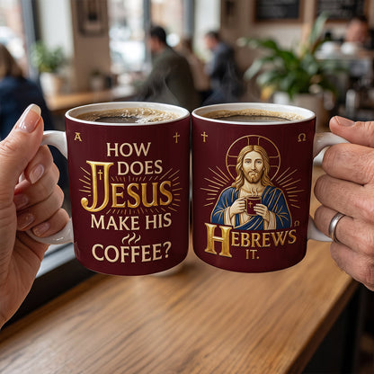 Faith-Inspired Coffee Mug - Personalized Ceramic Mug