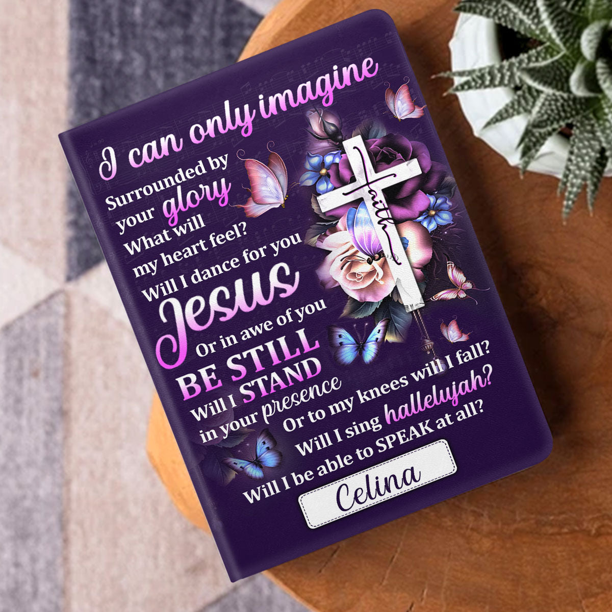 I Can Only Imagine - Personalized Leather Notebook GMJSNB200077