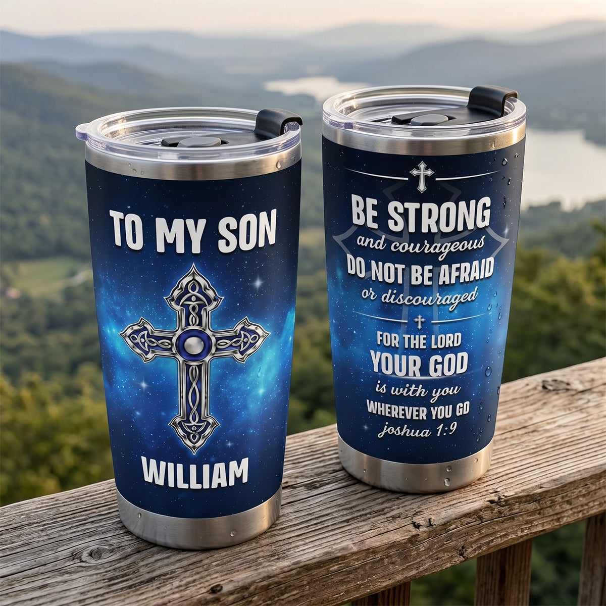 Faith Inspiration - Personalized Stainless Steel Tumbler