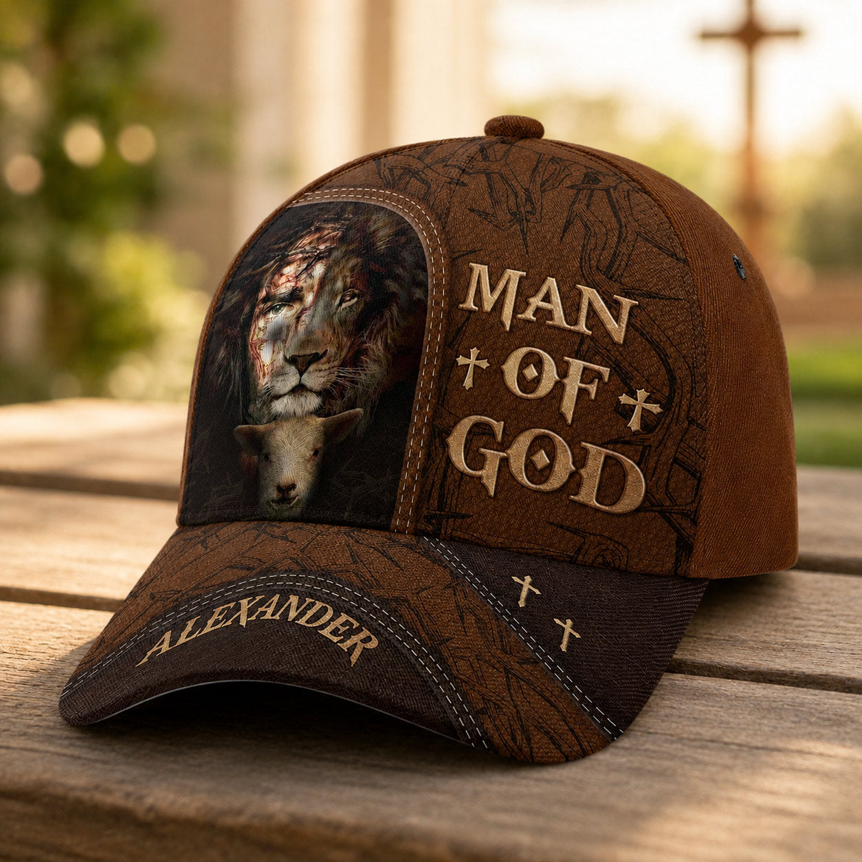 Man Of God - Personalized Classic Cap for Him