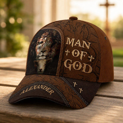 Man Of God - Personalized Classic Cap for Him