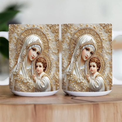 Light Of Heaven’s Embrace - Inspirational Coffee Mug