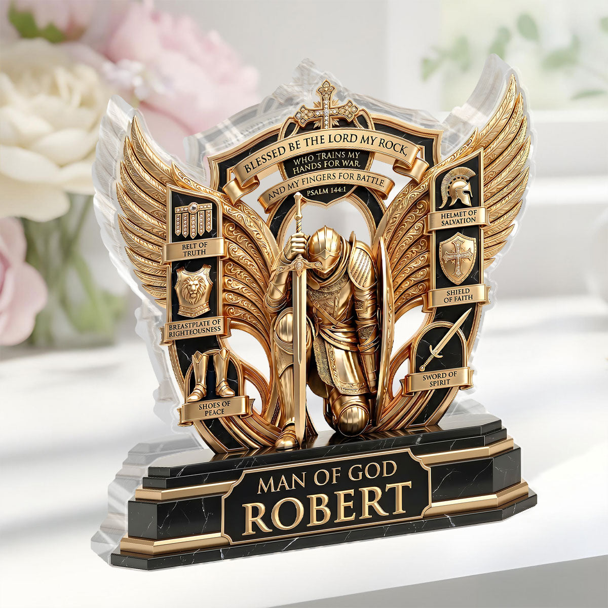 Blessed Be The Lord My Rock - Christian Faith Home Decor GAPJS10040