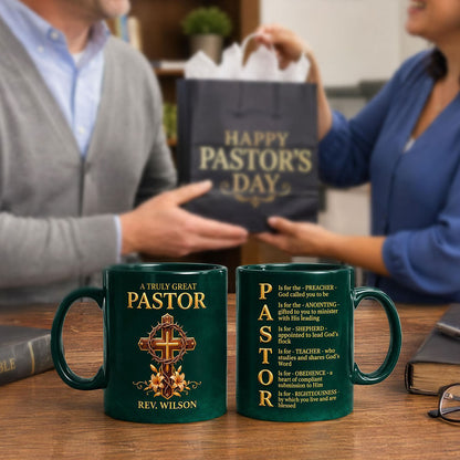 Steadfast Prayer - Personalized Ceramic Coffee Mug