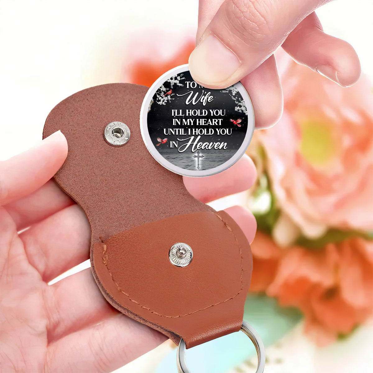 I'll Hold You In My Heart - Personalized Pocket Hug Keepsake