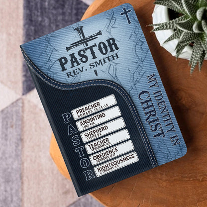 Your Identity In Christ - Leather Cover Notebook GMJSNB200059