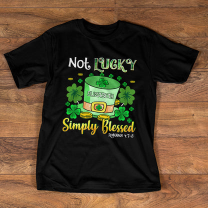 Simply Blessed - Personalized Classic Unisex T-shirt GMJSTS200096