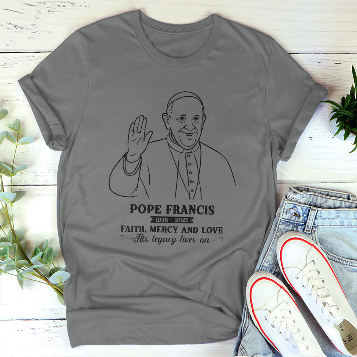 His Legacy Lives On - 2D Unisex T-shirt GMJSTS200070