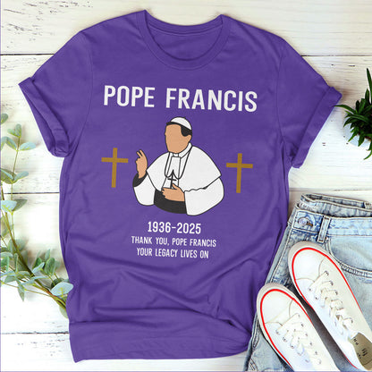 Thank You Pope Francis - 2D Unisex T-shirt GMJSTS200071