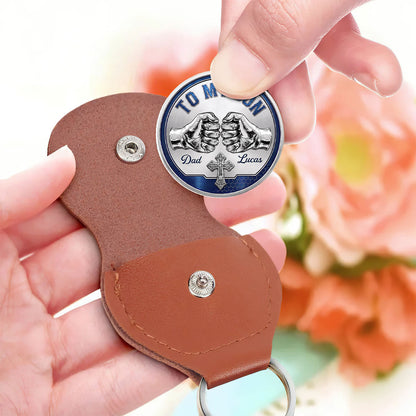 Faith-Inspired Gift for Son - Personalized Pocket Hug