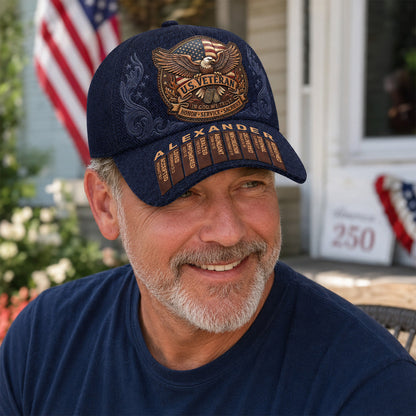 In God We Trust - Personalized Patriotic Cap