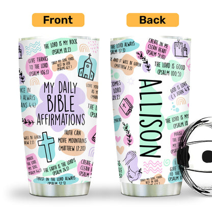Faithful Drinkware - Personalized Stainless Steel Tumbler