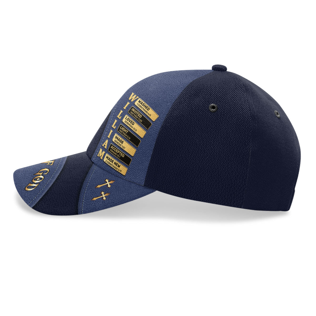 Inspired by Faith - Custom Baseball Cap