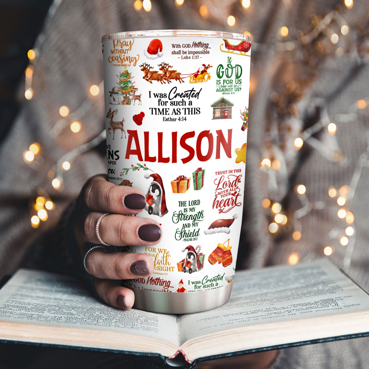 Faith Inspiration - Personalized Stainless Steel Tumbler