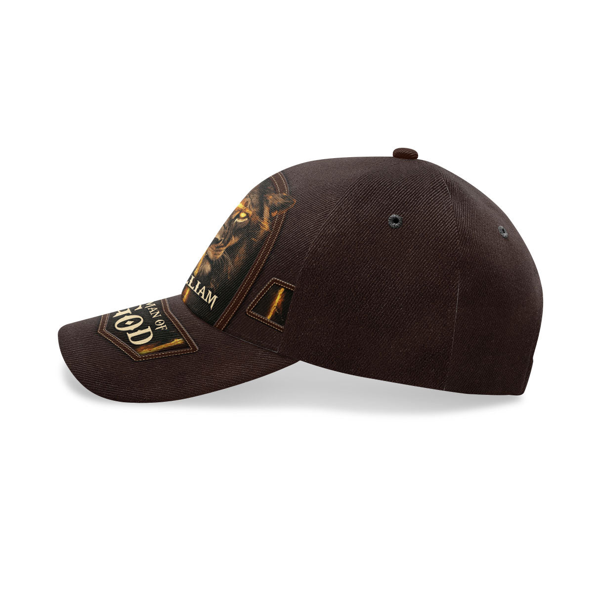 Man Of God - Personalized Classic Cap Faith - Gift For Dad