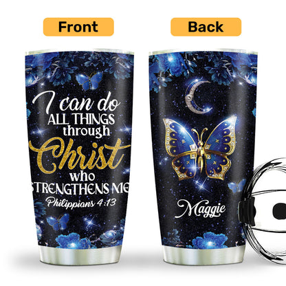 Faith-Inspired - Personalized Stainless Steel Tumbler
