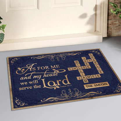 Faith Quote - Personalized Doormat for Home Decor GDMJS10043