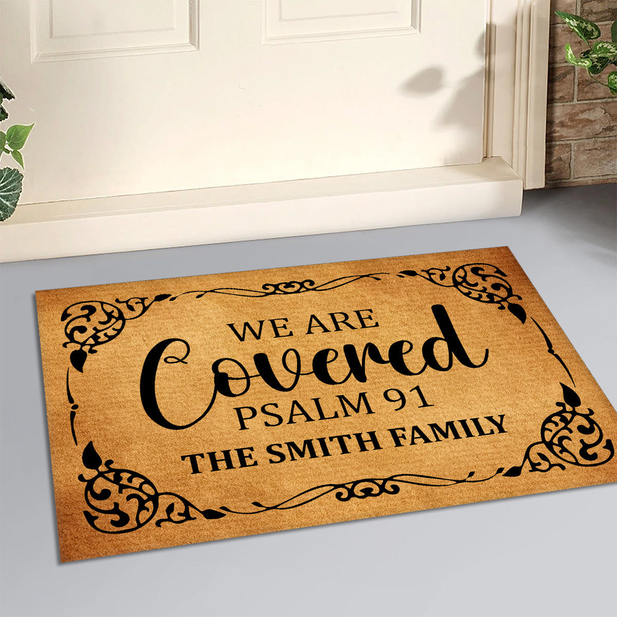 Faith-Inspired Doormat - Custom Home Decor GDMJS10086