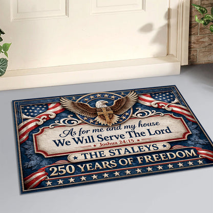 Faith-Based - Personalized Doormat for Home GDMJS10014