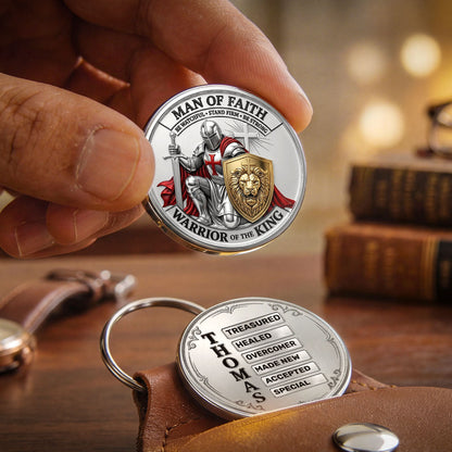 Man of Faith - Personalized Christian Keepsake for Him