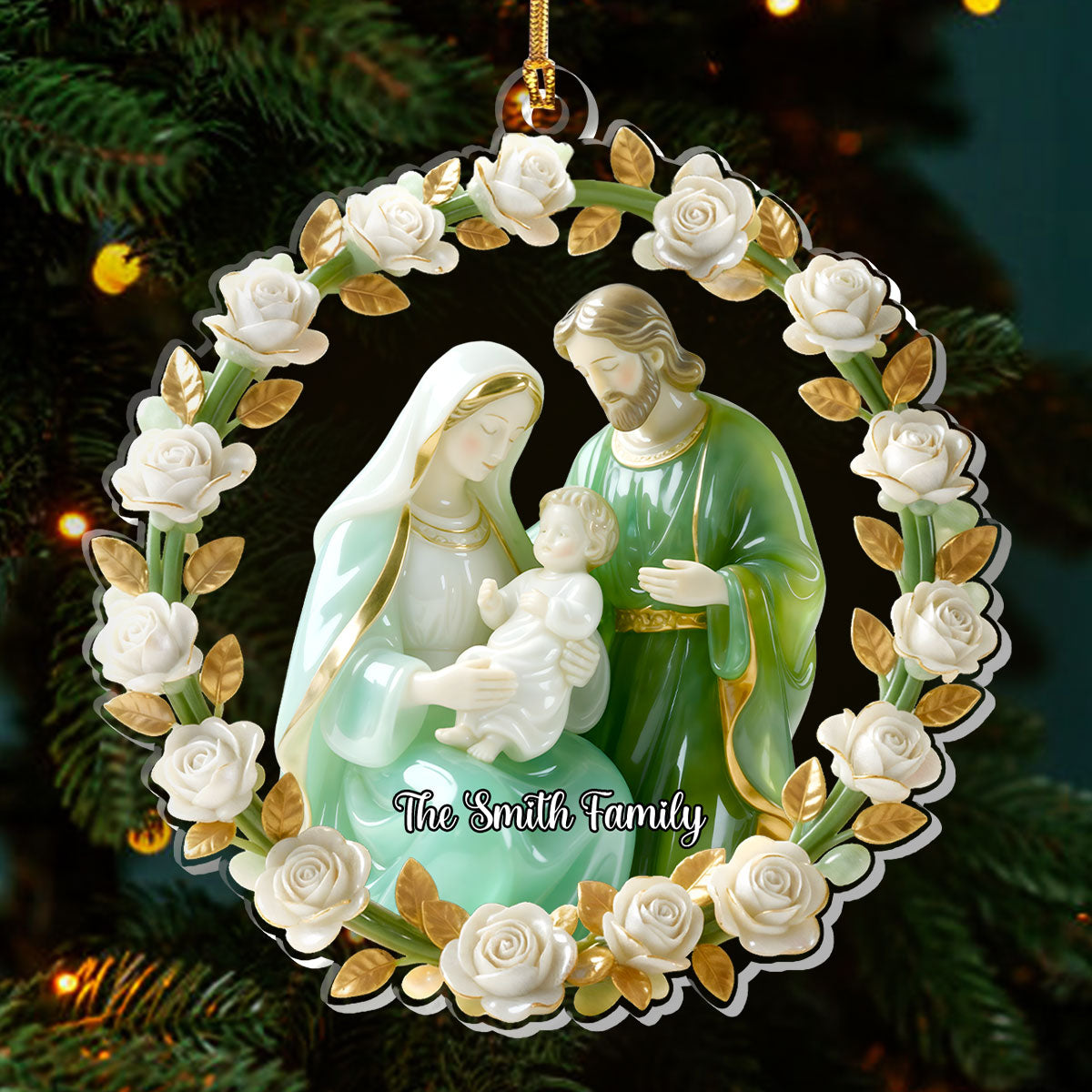 Bible Verse - Personalized Acrylic Ornament GOJS10302