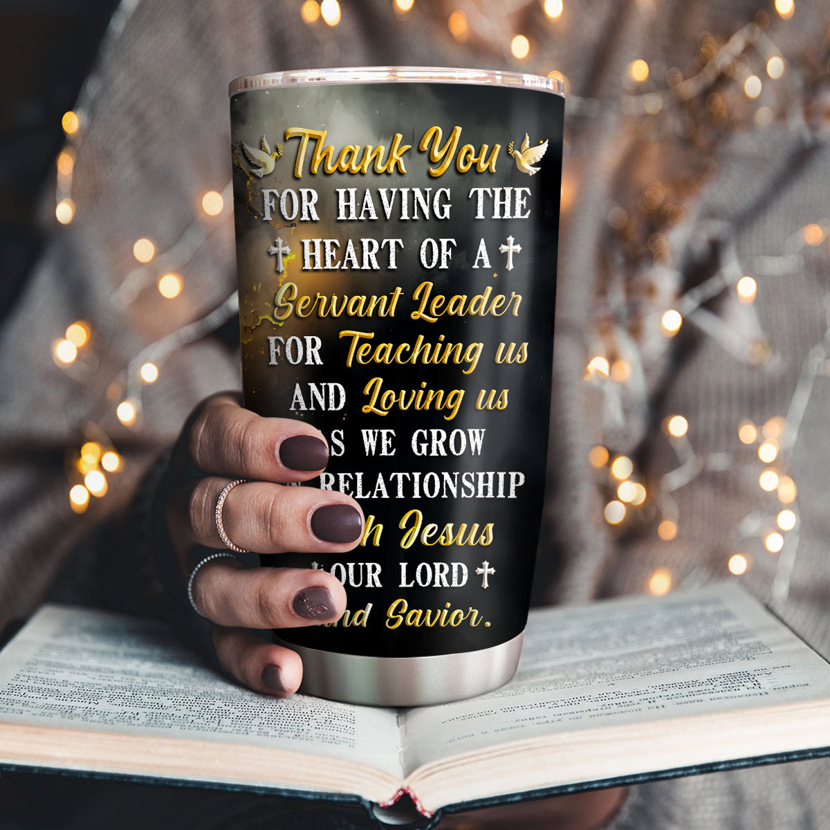 Servant To All - Personalized Stainless Steel Tumbler 20oz
