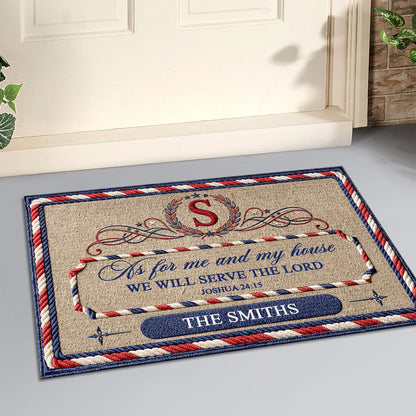 Faith-Based - Personalized Doormat GDMJS10008