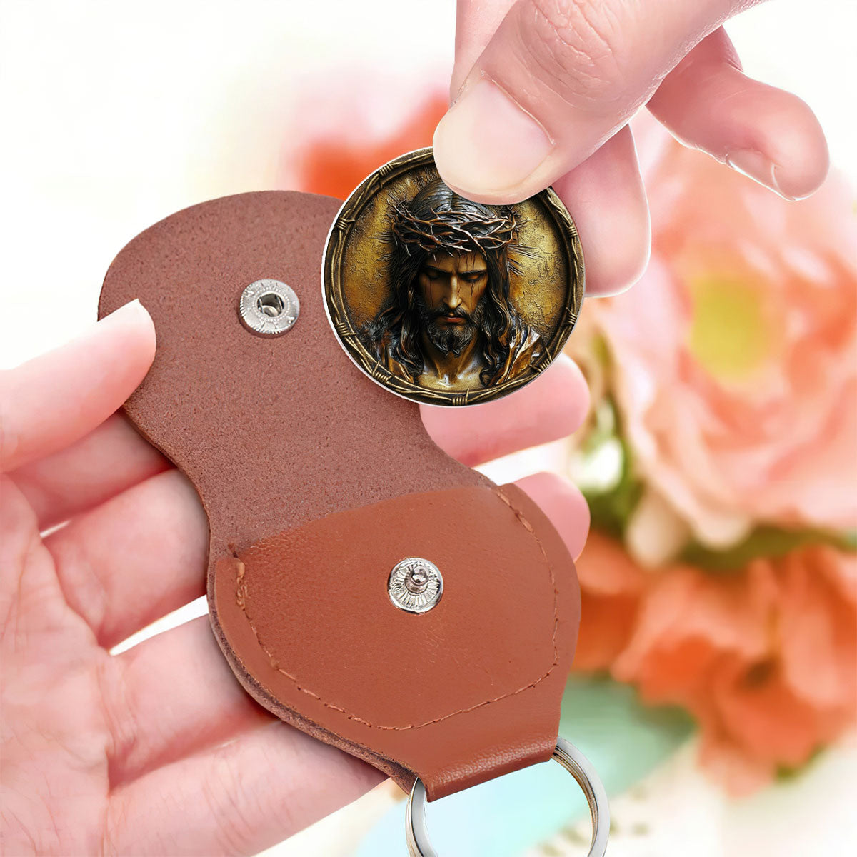 Because Of His Love - Personalized Christian Keepsake - Gift For Men
