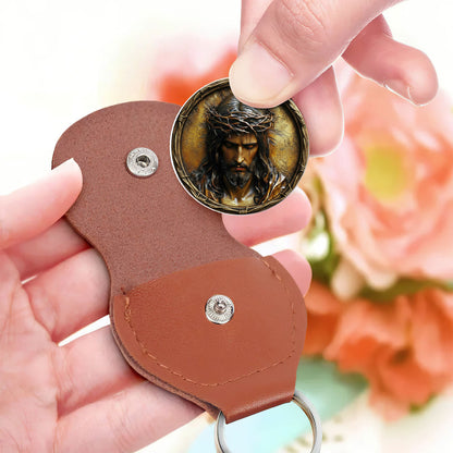 Because Of His Love - Personalized Christian Keepsake - Gift For Men