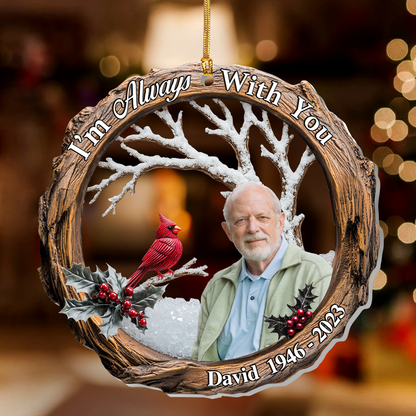 Memorial Keepsake - Personalized Acrylic Ornament GOJS10059