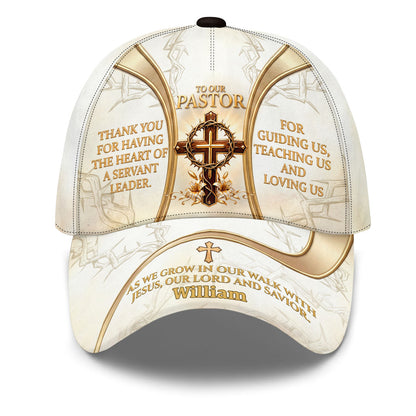Heart Of A Servant Leader - Personalized Classic Cap