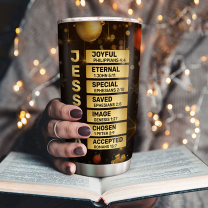 Faith Quote - Personalized Stainless Steel Tumbler