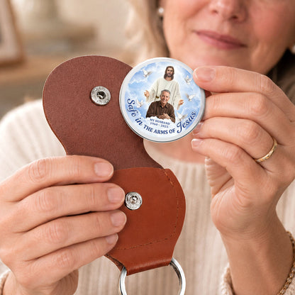 Heaven Holds My Heart - Personalized Memorial Keepsake