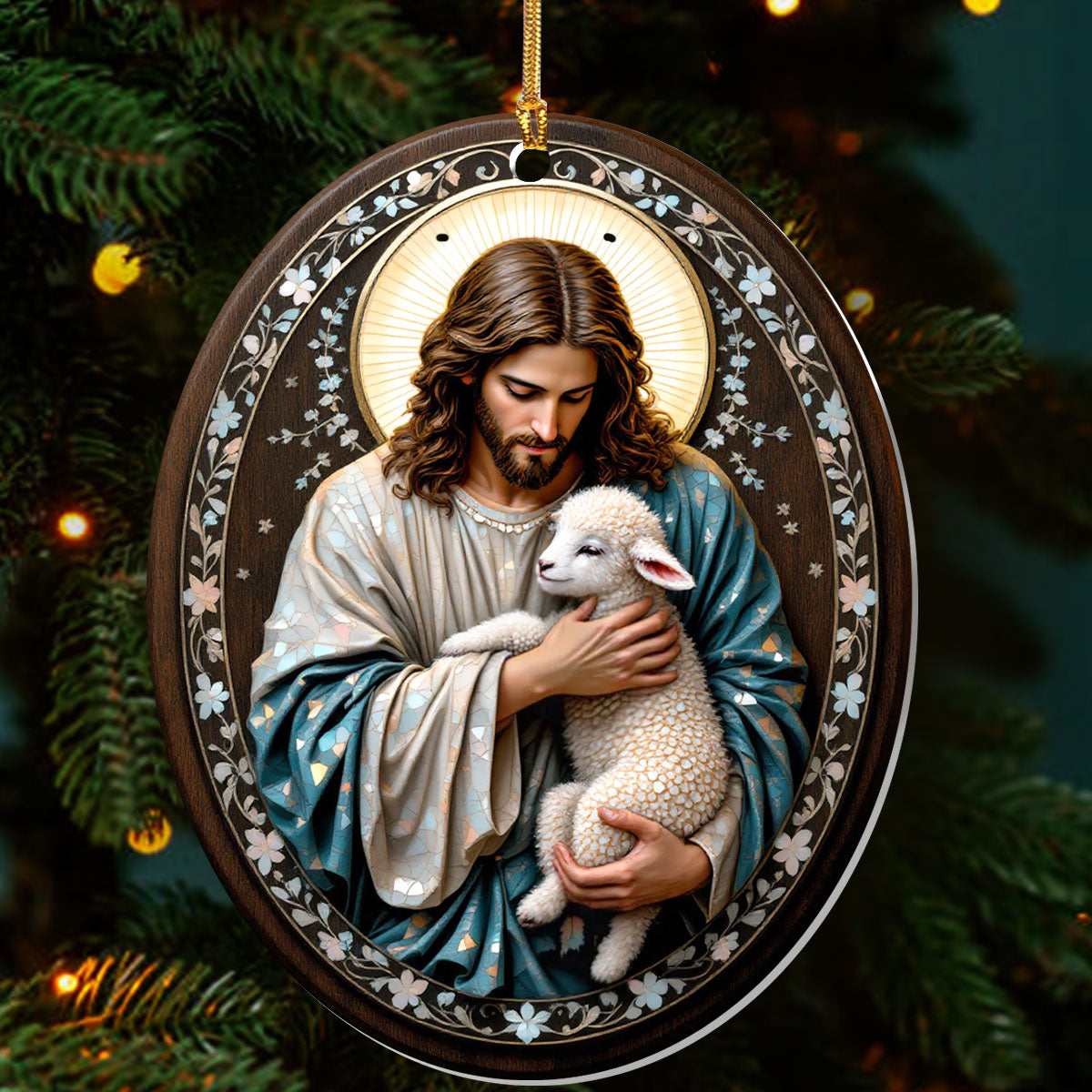 The Good Shepherd - Acrylic Ornament - Christian Home Decor GOJS10299
