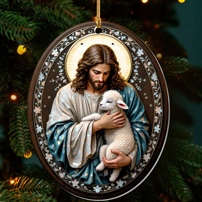 The Good Shepherd - Acrylic Ornament - Christian Home Decor GOJS10299