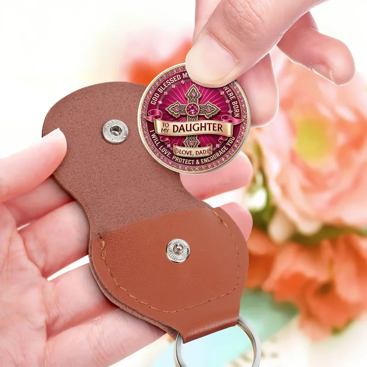 Faith-Inspired Gift for Daughter - Personalized Pocket Hug