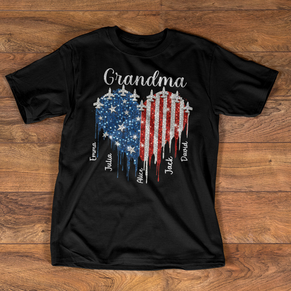 Independence Heart - Personalized Unisex T-Shirt GMJSTS200036