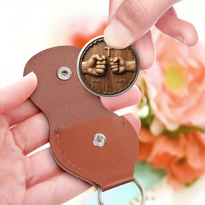 God Is Always With You - Christian Keepsake Keychain