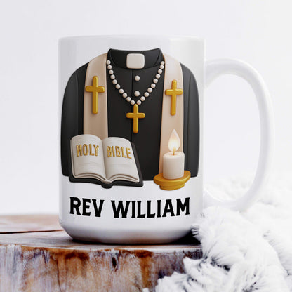Inspirational Scripture - Personalized Ceramic Coffee Mug