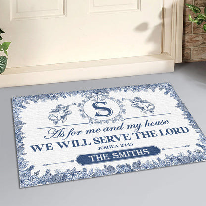Bible Verse - Personalized Doormat for Home Decor