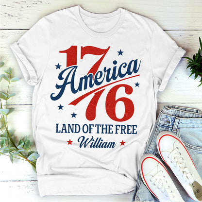 1776 America - Personalized Unisex T-shirt GMJSTS200053