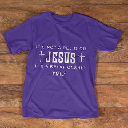 It's Not A Religion - Personalized 2D Unisex T-shirt GMJSTS200048