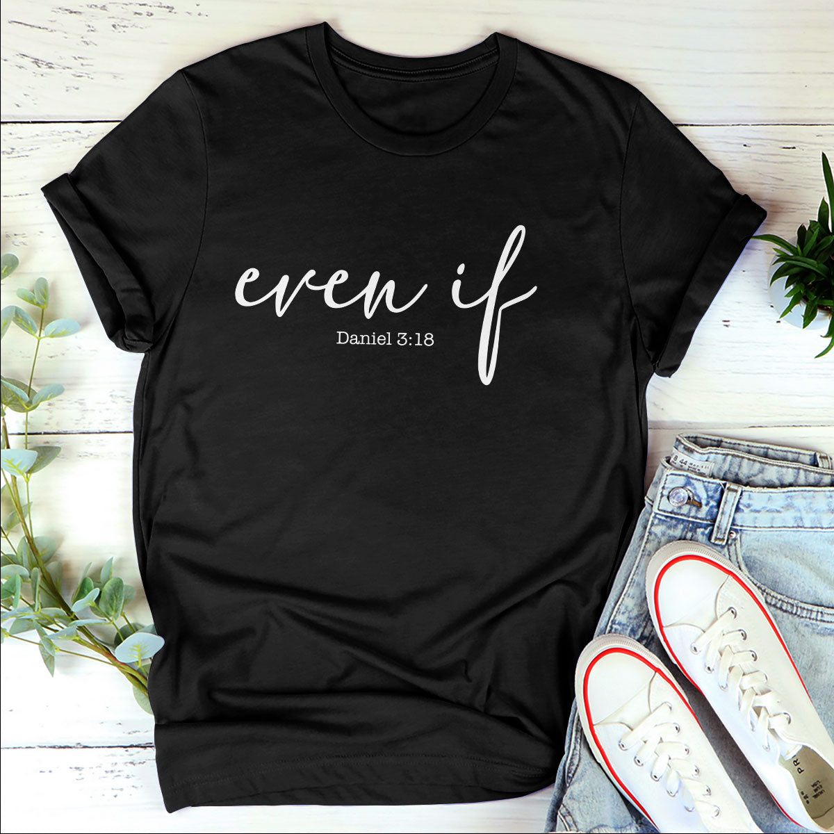 Daniel 3:18 Faith Quote - 2D Unisex T-shirt GMJSTS200014