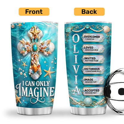 Faith-Inspired - Personalized Stainless Steel Tumbler