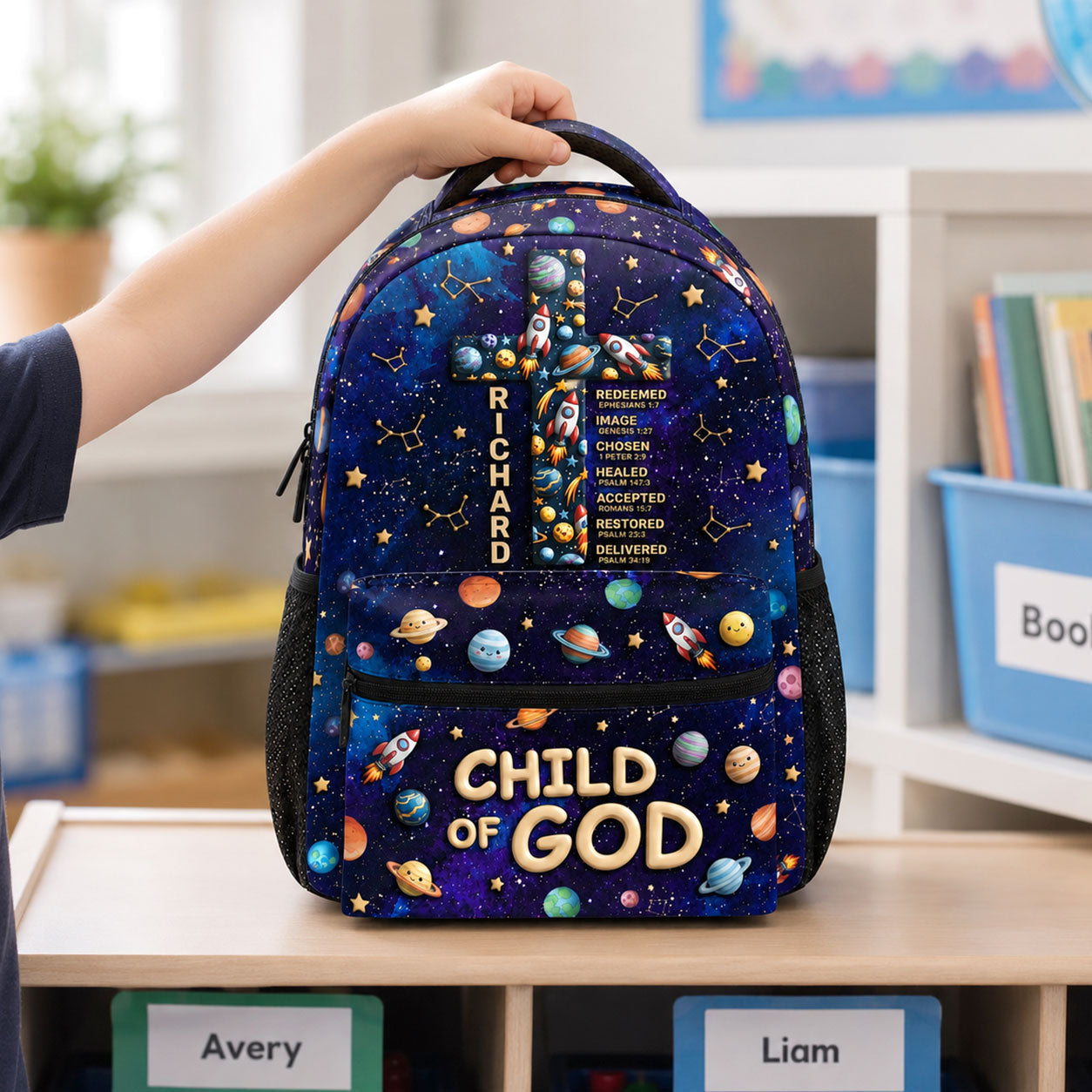 Child of God - Personalized Backpack for Kids